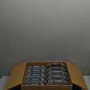 KOMUEE 10 Packs 22 oz Glass Meal Prep Containers, Glass Food Storage Containers with Lids, Airtight Lunch Boxes BPA Free, Microwave and Freezer Safe (Gray)