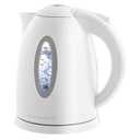OVENTE Electric Kettle, 1.7L Fast Boiling Water Heater for Coffee or Tea, BPA Free with Water Level Gauge, Auto Shut-Off, Boil-Dry Protection, Indicator Light and Removable Filter, White KP72W