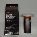 2PCS Glass Oil Film Remover for Car,RollOn Glass Compound with Cleaning Board,Removes Oil Film & Smudges,Universal AntiRain Fog BrushOil Film Remover for Car Windshields and Windows(100g)