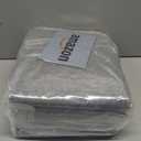 Shinylin 2 Pack Extra Large 60"x74" Reusable Dog Mat Jumbo Waterproof Absorbent Non-Slip Pee Pads Machine Washable Playpen Mat for Training, Whelping, Incontinence, Crate/Kennel Use(Light Grey)