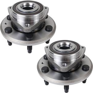 PAROD Pair 513277 Wheel Bearing and Hub Assembly Front/Rear Compatible with 08-17 Buick Enclave, 09-17 Chevy Traverse, 07-16 GMC Acadia, 07-10 Saturn Outlook 6 Lugs w/ABS