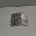 Antique Brass Curtain Rings with Eyelets for Up to 1.75-Inch Curtain Rods (Set of 30 PCS Curtain Rings) (2 inch Inner Diameter)