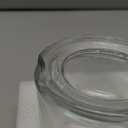 DOERDO Butter Crock, Glass Butter Dishes with Lids, Candle Cup for Jelly Jam Candy Covered Butter Tray, 3.5x4.7 Inch