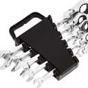 Amazon Basics Ratchet Wrenches Set, Flexible Metric Flex Head, 5-Piece