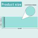 Calming Blue Bulletin Board Roll Non-Woven Fabric Poster 15.55" x40ft | Erasable Wrinkle Reusable Waterproof Background Bulletin Board Roll for Classroom Decorations Wrapping Paper Craft