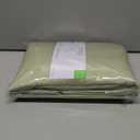 ROYALE LINENS 300 Thread Count 100% Long Staple Combed Cotton Fitted Sheet Queen - Super Soft Deep Pocket Bottom Sheet - Fitted Sheets Only - Elastic Sheets (Queen, Sage Green)
