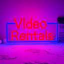 Allball Video Rentals Neon Sign, Movie Night LED Neon Light USB Powered Dimmable, for Home Cinema Basement Bar Gaming Room Private Cinema Movie Theme Birthday Gifts(15.7 * 7.8 In)