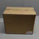 Red Co. 10.5 x 8.5 Clear Acrylic Wedding Card Box with Golden Frame and Heart Shaped Lock