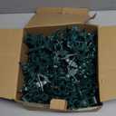 C7 C9 Christmas Lights Spring Clips, 100 Count Holiday Lights Quick Spring Clips, Shatterproof Shingle and Gutter Clips for E12, E17Socket, Rope Lights Roofline Fence Railing Mantel Christmas Trees (Green)