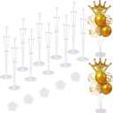 10 Sets of Balloon Stands for Table Balloon Stand Allowing Balloons To Float Without Helium Tank Balloon Holder Decorations for Birthday Party Wedding Festival Christmas