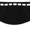 Dashboard Cover Mat Compatible for Toyota Prius V 2012-2020 Polyester Black Interior Trim Dash Cover Mat Pad