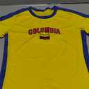 IDEWO Colombia Baby Tee Summer Crop Tops Y2k Clothes Mexico Jersey 90s Graphic Tee 2000s Going Out (US, Alpha, Medium, Regular, Regular, Colombia)