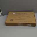 Vayepro 2 Burner Griddle Pan with Glass Lid, Stove Top Flat for Glass Stove Top, Aluminum Pancake, Non-Stick for Gas Grill, Double Burner Camping, Black (16.9" x 10.2" x 1")