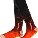 Heated Socks for Men Women, Electric Thermal Socks with DC3.5 Plug & 5V Input (Battery Not Included), Ideal for Hiking, Hunting, Skiing & Cold Weather Outdoor Gear