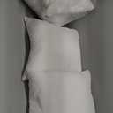 EDOW Throw Pillow Inserts, Set of 2 Lightweight Down Alternative Polyester Pillow, Couch Cushion, Sham Stuffer, Machine Washable. (White, 18x18)