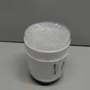 QCQHDU 2 Pack 5.7 Inch Orchid Pots with Holes for Repotting, Double-Layer and Self Watering Orchid Pot with Good Air Circulation (White & Black)