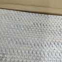 YANGQIHOME Toilet Paper Basket, Rattan Toilet Tank Basket for Bathroom, Wicker Baskets with Lid for Storage, Whitewash