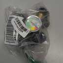 Propane Tank Gauge, 3 Colors Coded Universal for Cylinder, Grill, Heater, RV Camper and More, 5-40 Pound LP Tank Gas Level Indicator, QCC1 / Type 1 Connection