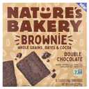 Nature’s Bakery Double Chocolate Brownie Bars, Whole Grains, Dates, and Cocoa, Plant Based, Dairy-Free, Snack Bar, 6 Count, BBD 12/06/2026