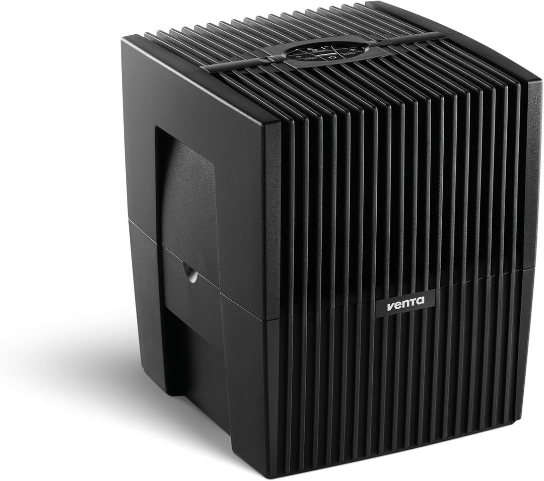 Venta LW15 Comfort Plus Humidifier in Black - Filter-Free Evaporative Humidifier For Spaces Up To 375 ft