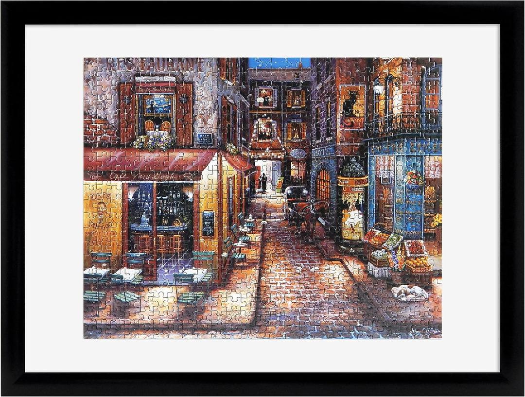 MCS Puzzle Frame, 14.25x19.25, Black, Wall-Mounted, 14.25 x 19.25 in or smaller