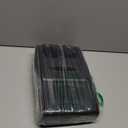 Hovom Car Center Console Armrest Pillow, 13.78"7.48"2.76" Leather Arm Rest Cover for Cars, Multifunctional Auto Armrest Cushion Pad with Pocket, Tissue Box & Cup Holder, Car Accessories (Black)