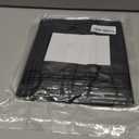 Chengu Jumbo Black Rug Bag for Storage Drawstring up to 6 x 9 ft Nylon Carpet Bag 20 x 92 Inch Rug Cover Moving Protection(1 Roll)