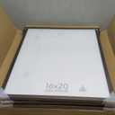 Homeforia 16x20 Picture Walnut Frame, High End Dark Oak 16x20 Wooden Brown Frames with Mat 11x14, 16 x 20 Wood Poster Frame Matted to 11 by 14, 20x16 Hanging Frames, Tempered Glass, Wall Kit, Set of 3