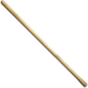 55-Inch Pure Solid Wood Replacement Handle for Garden Digging Spading Fork, Surface Coated with Protective Paint, Clear Finish, Convenient and Durable