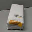 Niuara White Plastic Table Cloth - 4 Pack 54" × 108" Rectangle Disposable Tablecloths for 6FT Tables, Table Cover for Party, Holiday & Gathering Use