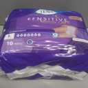 TENA Sensitive Care Overnight Incontinence Underwear for Women, Large (Waist Sizes 32in–42in), Better Fit, 16 Count