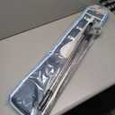 Commercial Mop,Masthome 42" Heavy Duty Dust Mop with Stainless Steel Handle,Large Industrial Mops for Floor Cleaning with 1 Cotton & 1 Microfiber Pad,Wet & Dry Large Mops for Home,Garage,School,Mall (Large-blue White)