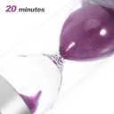 MAGICLULU Hourglass Timer 20 Minutes Sandglass Sand Clock for Kids and Adults Home Desktop Decor Birthday and Christmas
