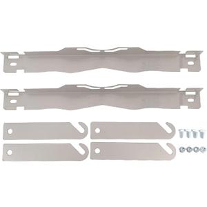 Fafeicy Toe Alignment Tool Plate, Alloy Steel, Universal Hole Design Front Rear Alignment Check for Car Off Road Motorcycle UTV ATV Silver