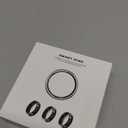 Smart Ring for Women Men, Health Ring Colorful Display, Fitness Tracker with Heart Rate, Blood Oxygen, Sleep Monitor, No Subscription Fee, 5ATM Waterproof for iOS & Android (Silver, 11)