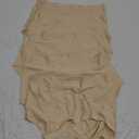 Bolivelan 5 Pack Women's Seamless Hipster Panties Invisible High Waist No Show Ladies Bikini Underwear (6, Nude)