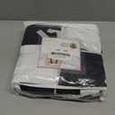 Best Season Bed Sheet Set 3 Pieces -Twin Size-Soft Durable Microfiber Bedding Sheet Set,Deep Pocket,Stain,Fade & Wrinkle Resistant (Plaid Black&White)