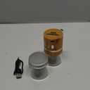 Electric Herb Grinder, Electric Spice Grinders Mini Size 2inx3.5inches with 2pcs 1.7oz/50ml Glass Jar Rechargeable Automatic Herb Grinder