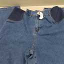 BLENCOT Maternity Jeans for Women High Waist Straight Leg Pregnancy Denim Pants with Pockets (Small, Dirty Blue)