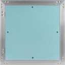 HVAC OV 12" x 12" Drywall Access Panel  Waterproof Aluminum Frame Gypsum Hatch  Wall & Ceiling Inspection Door  Easy Install Removable Cover for Plumbing, Electrical, Utility & Ventilation Access