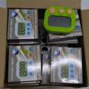 Weewooday 24 Pieces Digital Kitchen Timer Magnetic Timers for Classroom ON/Off Switch Minute Second Count up Countdown Big LCD Display Loud Alarm for Exercise Cook Baking Teacher Kid (Assorted Color) (Blue,green,orange,white)