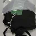 swimall Women's One Piece Swimsuit Tummy Control Cutout Bathing Suit High Waist Ruched Retro Swimwear with O-Ring - Black - Large