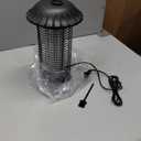 Buzbug LED Bug Zapper Indoor Outdoor, 10 Years Lifespan, 6.5ft Power Cord, IPX4 Waterproof, High-Voltage, Mosquito Zapper, Fly Trap Mosquito Trap, Fly Killer Fly Zapper -MO008C