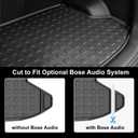 Cargo Mat Custom Fit for 2022-2025 2026 Hyundai Tucson Cargo Liner Trunk Mat - All Weather Cargo Mat Trunk Liner for 2026 2025 2024 2023 2022 Tucson Accessories Black