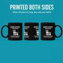 Silence is Golden Unless You Have A Schnauzer Dog Mom Dad Pet Lover Animal Lover Coffee Ceramic Mug (Black, 11 oz)