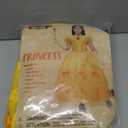 Spooktacular Creations Halloween Kids Yellow Princess Costume, Princess Corwn Dress Up for Girl Toddler Halloween, Birthday (Medium(8-10 yrs))