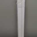 DEZ FURNISHINGS Cordless 1" Light Filtering Pleated Shade, Fabric, 27"W x 72"H, White