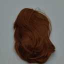 Princess Cosplay Wig For Women, Christmas Halloween Orange Flip Bob Wigs, 50s 60s 70s Retro Cosplay Costume Party