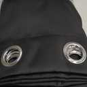 NICETOWN 100% Blackout Curtains for Bedroom, Room Darkening Plylux Black Curtains 84 Inch Long Thermal Insulated Grommet Window Drapes for Living Room, 52" W x 84" L, 2 Panels