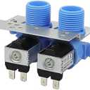 285805 Water Inlet Valve - Compatible with Whirlpool Kenmore May tag and GE Washers wtw8500dc wtw4955h wtw5100vq2 417.97912702,110.92588210, 41797822700 
